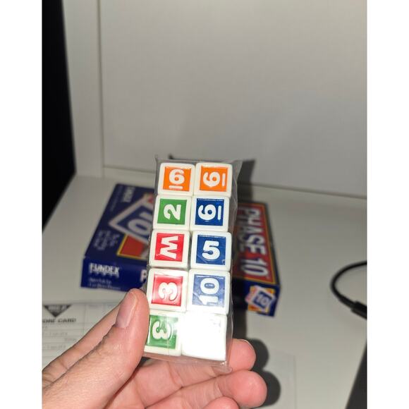 Phase 10 Dice game 1998 Fundex Games dice instructions and scorepad - Picture 2 of 12